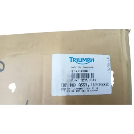 Top case TRIUMPH TIGER 800 XC 2011 - 2014