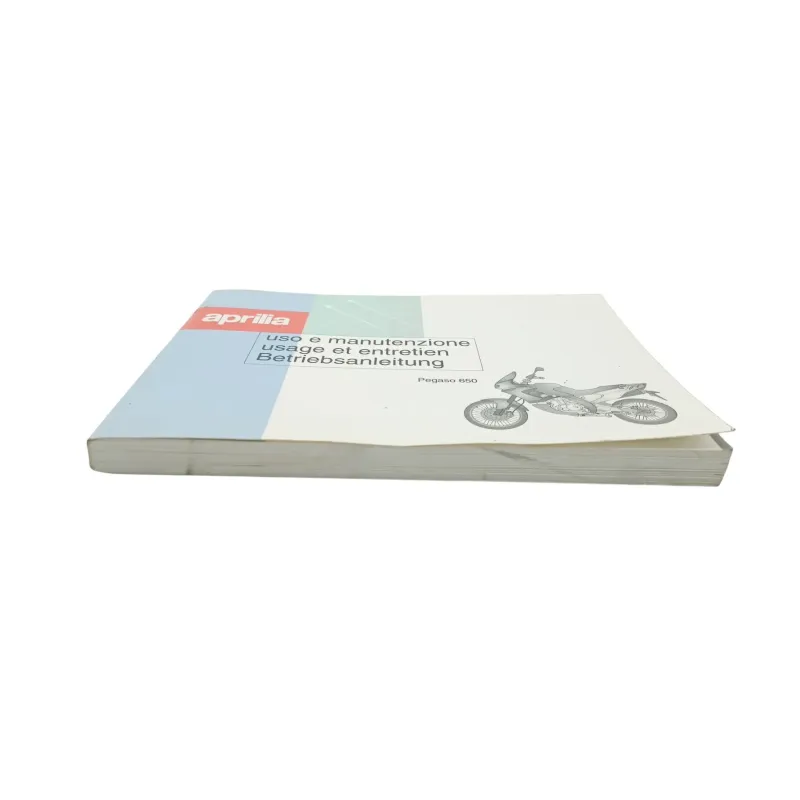 Manuel d'utilisation APRILIA PEGASO 650 1998 - 2000