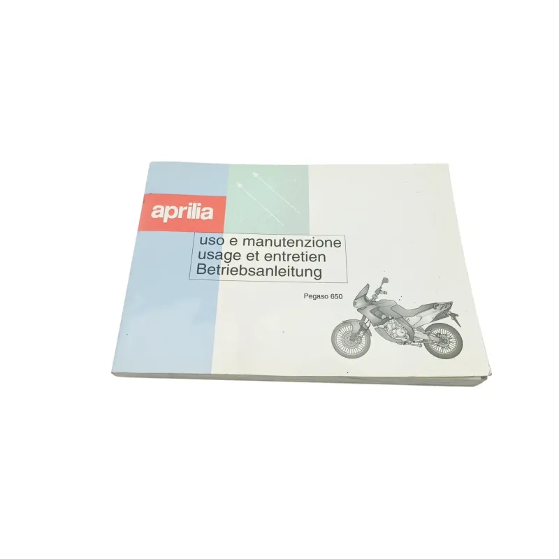 Manuel d'utilisation APRILIA PEGASO 650 1998 - 2000
