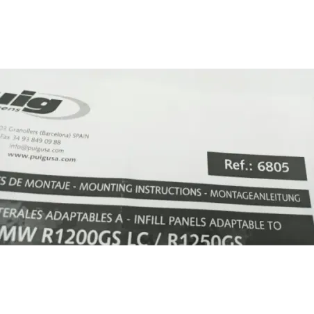 Cache sous selle droit BMW R 1250 GS 2019 - 2023