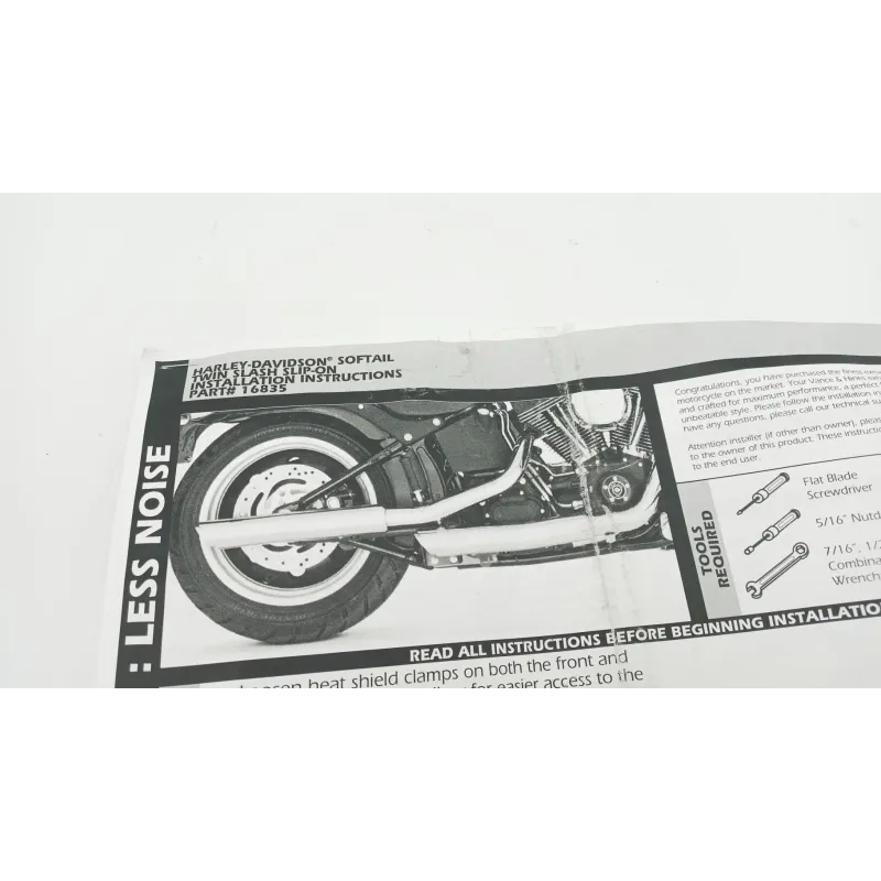 Silencieux (echappement) HARLEY DAVIDSON FXSB 1690 SOFTAIL BREAKOUT 2013 - 2017