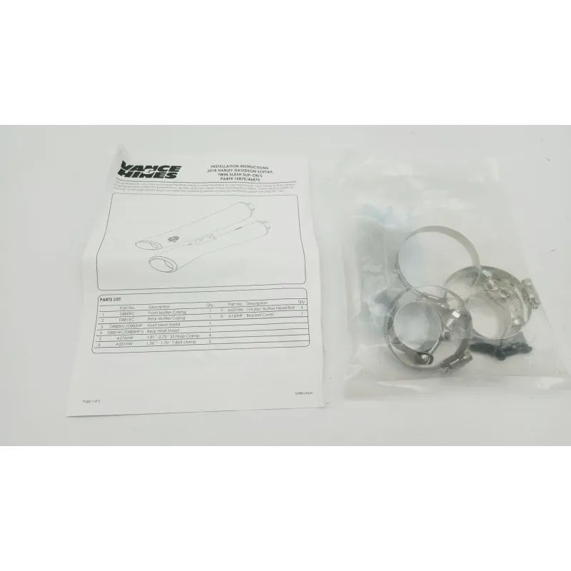 Silencieux (echappement) HARLEY DAVIDSON FXBR 1745 SOFTAIL BREAKOUT 2018 - 2019