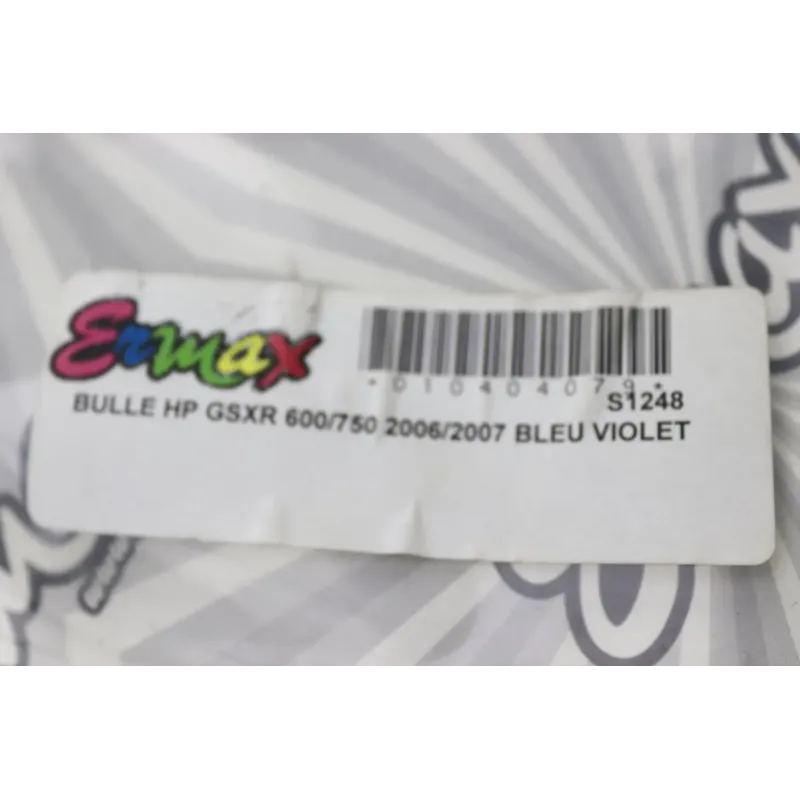 Bulle SUZUKI GSXR 600 2006 - 2007