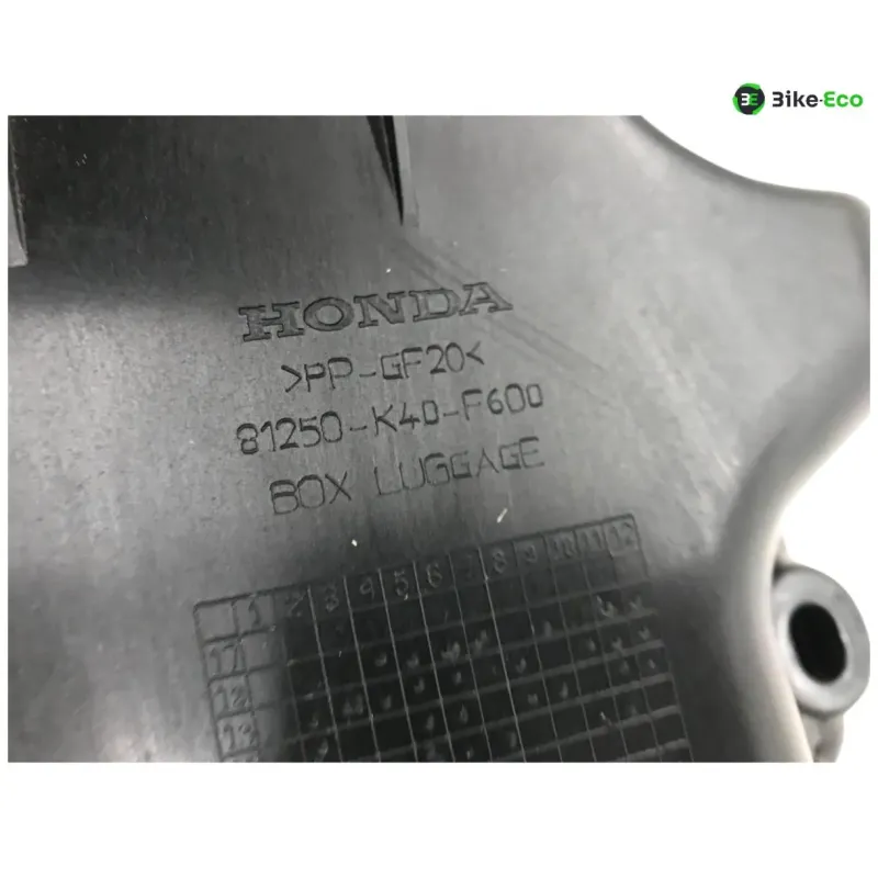 Coffre sous selle HONDA NSS 125 2021-2022 FORZA
