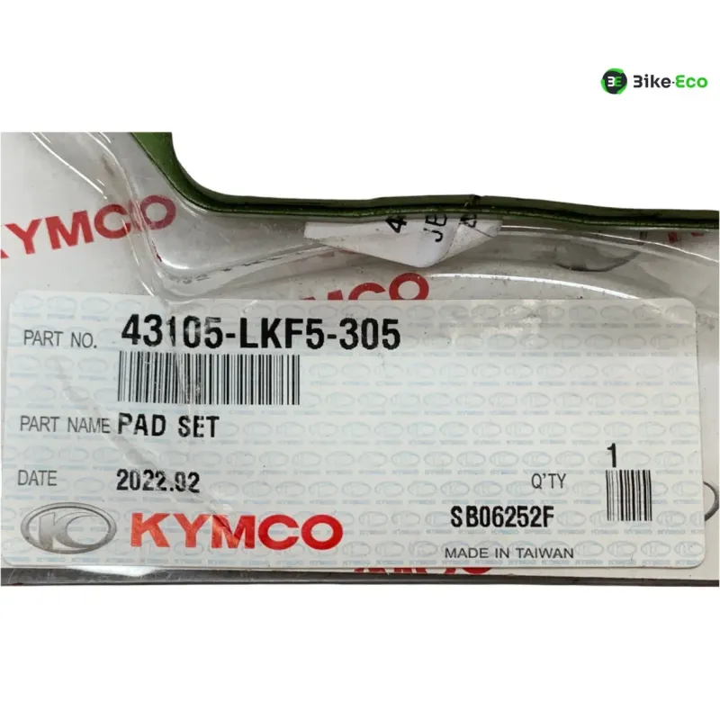 Plaquettes de frein arriere KYMCO XCITING 500 2009-2012