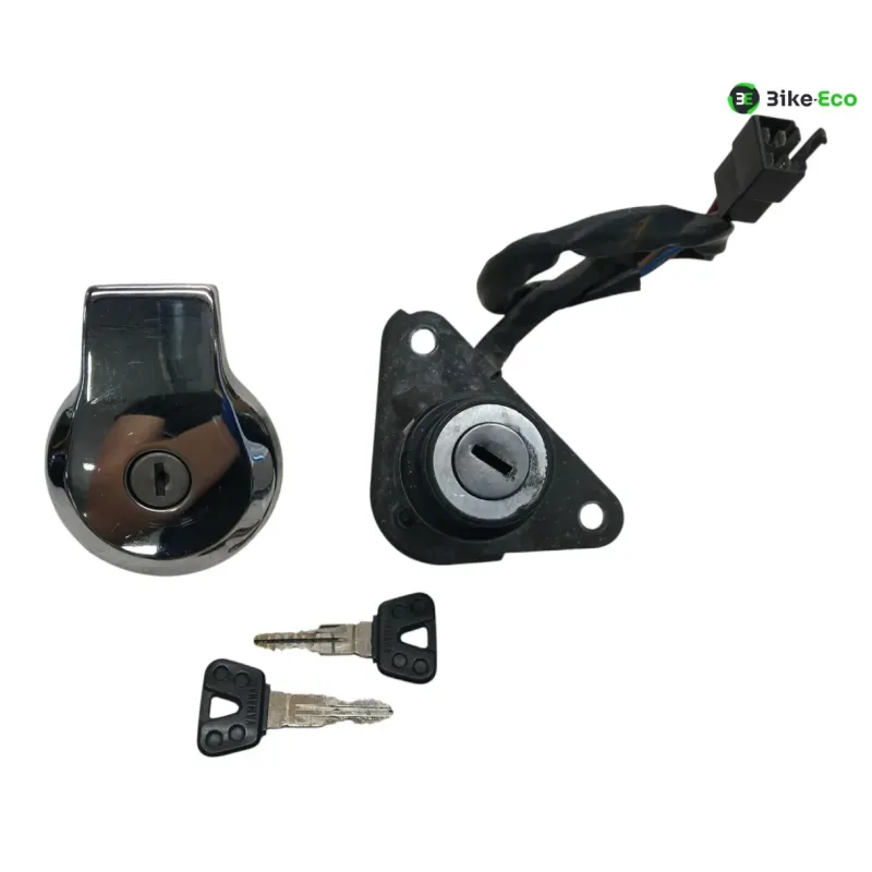 Jeu de serrure contacteur a cle YAMAHA XV 125 1996-2003 VIRAGO