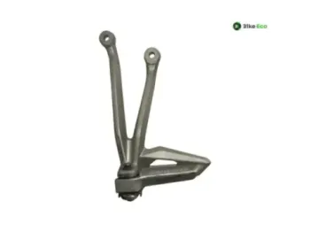 Platine et repose pieds arriere gauche TRIUMPH STREET TRIPLE S 660 2017-2019