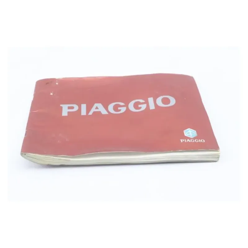 Manuel d'utilisation PIAGGIO VESPA LX 125 1998 - 2000