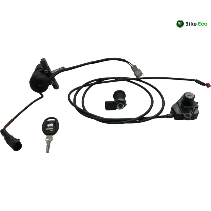Jeu de serrure contacteur a cle APRILIA SR 50 2010-2014 R FACTORY IE CARBU