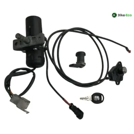 Jeu de serrure contacteur a cle APRILIA SR 50 2010-2014 R FACTORY IE CARBU