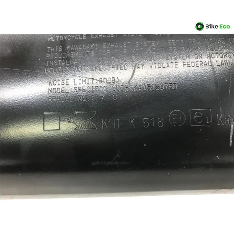 Silencieux (echappement) KAWASAKI Z 750 2007-2010