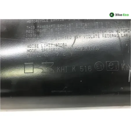 Silencieux (echappement) KAWASAKI Z 750 2007-2010