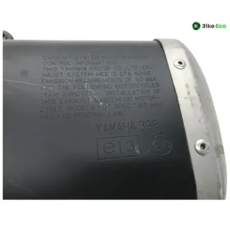 Silencieux (echappement) YAMAHA FZ8 800 2011-2012