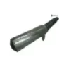 Silencieux droit (echappement) KAWASAKI GTR 1000 1986-1993 ZG