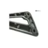Platine et repose pieds arriere gauche YAMAHA BT 1100 2002-2004 BULLDOG