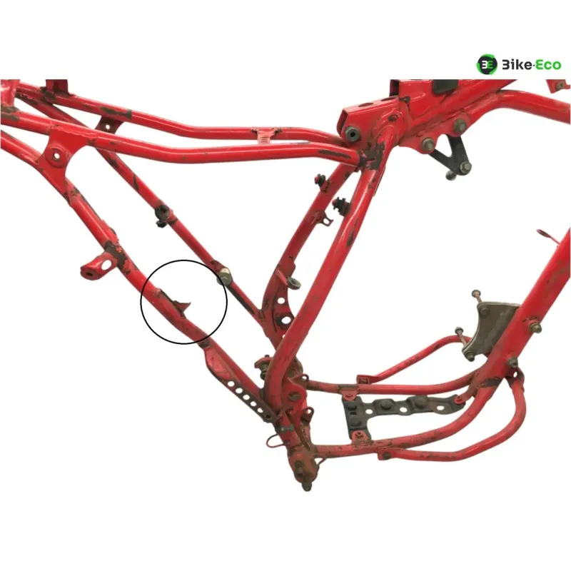 Cadre avec carte grise YAMAHA TT 350 1985-1989
