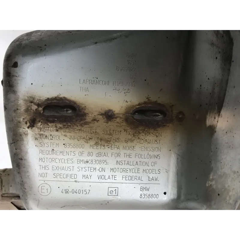 Silencieux (echappement) BMW F 900 XR 2020-2024