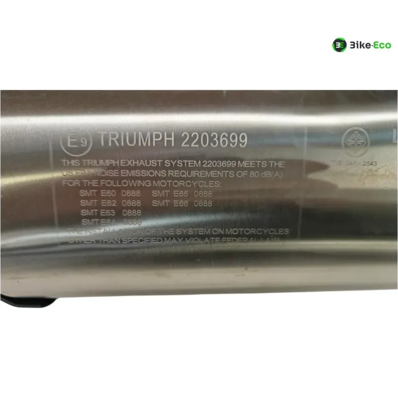 Silencieux (echappement) TRIUMPH TIGER 900 2020-2021