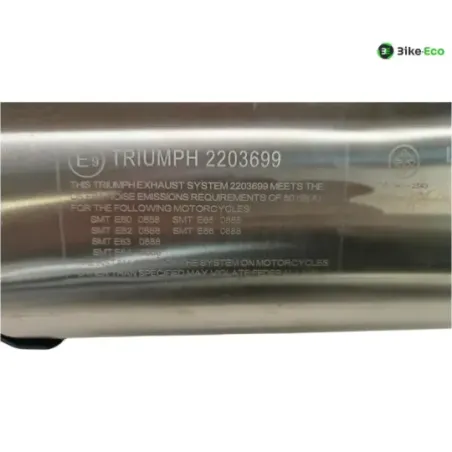 Silencieux (echappement) TRIUMPH TIGER 900 2020-2021