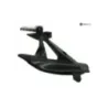 Platine et repose pieds arriere gauche KAWASAKI Z 750 2007-2010 Platine et repose pieds arriere gauche KAWASAKI Z 750 2007-2010