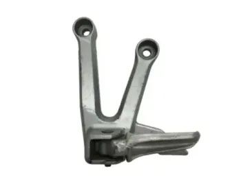 Platine et repose pieds arriere gauche SUZUKI SV 650 S 2003-2006