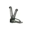 Platine et repose pieds arriere gauche SUZUKI GSF 1200 2001-2005 BANDIT Platine et repose pieds arriere gauche SUZUKI GSF 1200 2001-2005 BANDIT