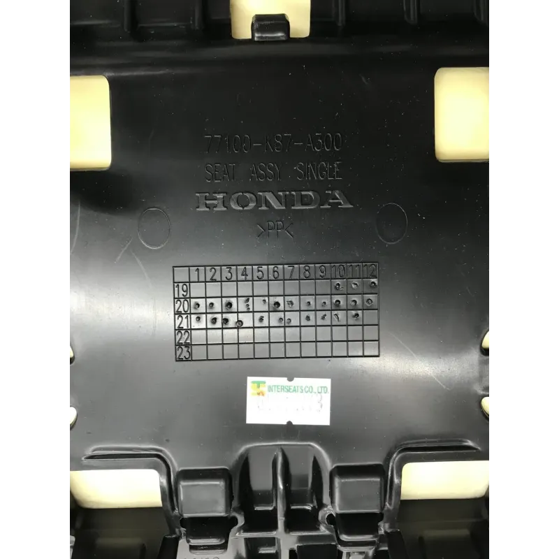 Selle conducteur HONDA CMX 500 2017-2024 REBEL