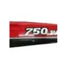 Cache carenage coque arriere gauche DUCATI 750 1986-1990 PASO Cache carenage coque arriere gauche DUCATI 750 1986-1990 PASO
