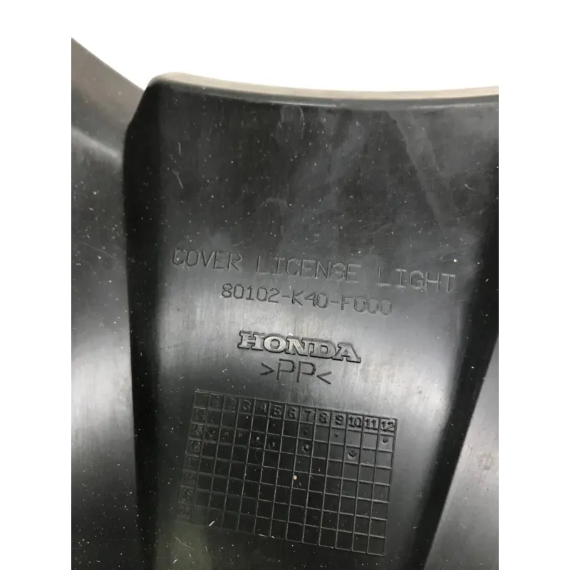 Support de plaque et eclairage HONDA NSS 125 2015-2016 FORZA