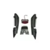 Cache carenage coque arriere YAMAHA YBR 125 2007-2009