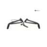 Platine et repose pieds arriere droit YAMAHA SRX 600 1986-1987 Platine et repose pieds arriere droit YAMAHA SRX 600 1986-1987