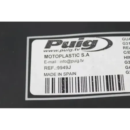 Garde boue arriere BMW G 310 GS 2017 - 2020