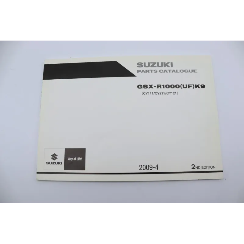 Manuel d'utilisation SUZUKI GSXR 1000 2009 - 2015