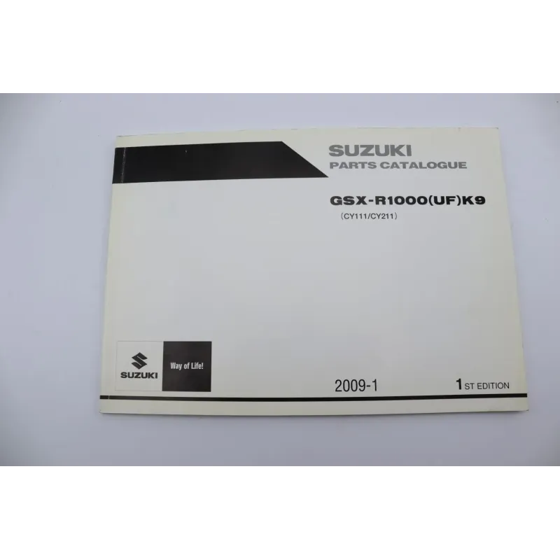 Manuel d'utilisation SUZUKI GSXR 1000 2009 - 2015