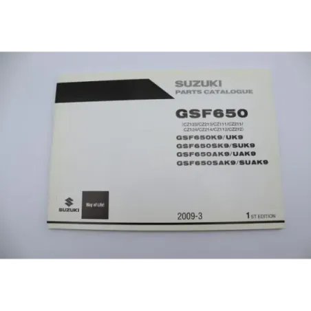 Manuel d'utilisation SUZUKI GSF 650 BANDIT N 2009 - 2015