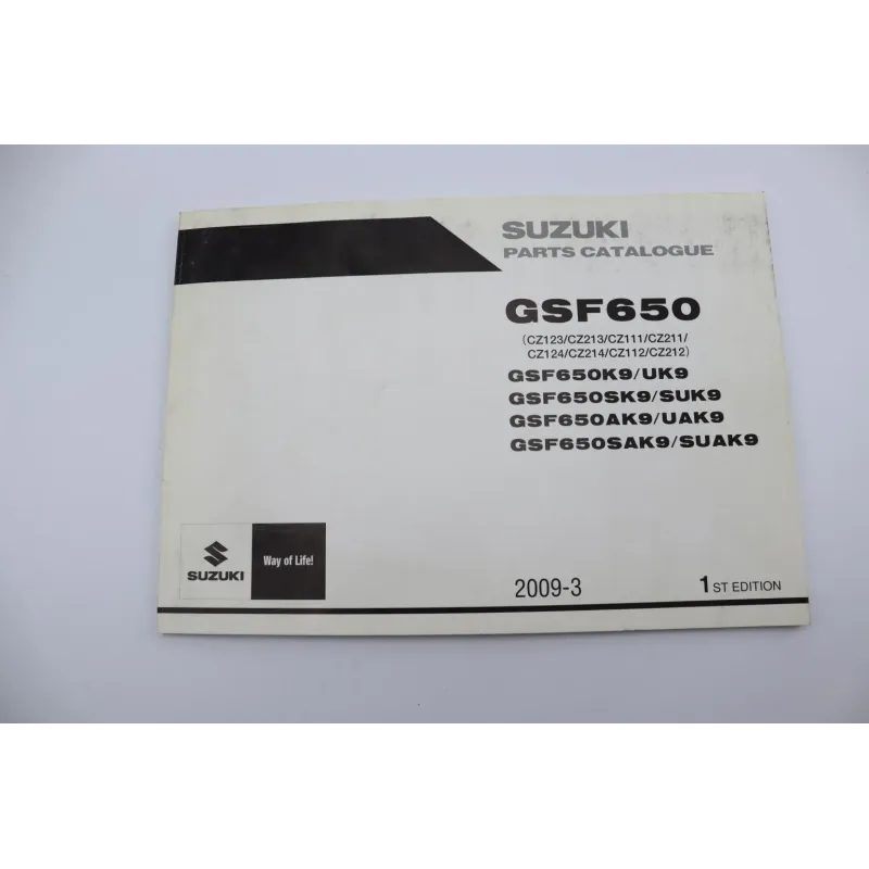 Manuel d'utilisation SUZUKI GSF 650 BANDIT N 2009 - 2015
