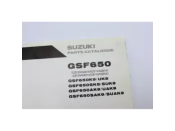 Manuel d'utilisation SUZUKI GSF 650 BANDIT N 2009 - 2015