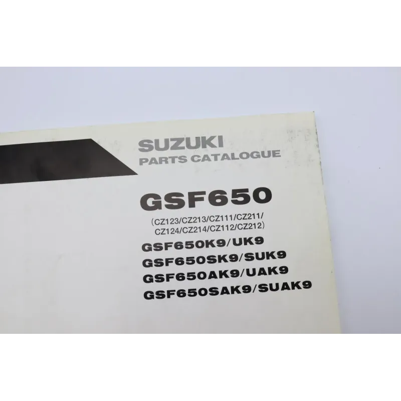 Manuel d'utilisation SUZUKI GSF 650 BANDIT N 2009 - 2015