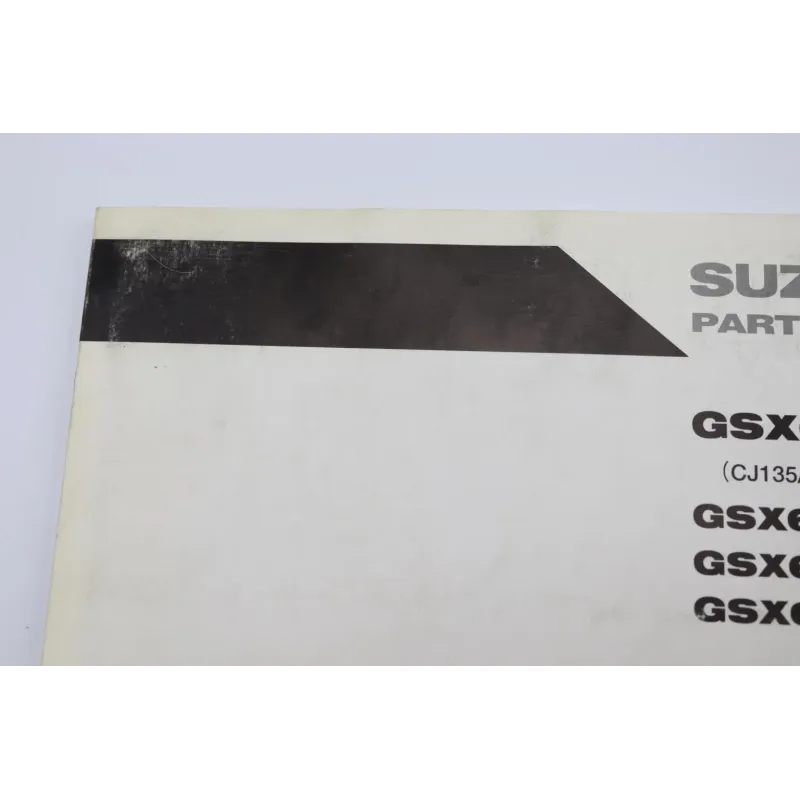 Manuel d'utilisation SUZUKI GSXF 650 2008 - 2009