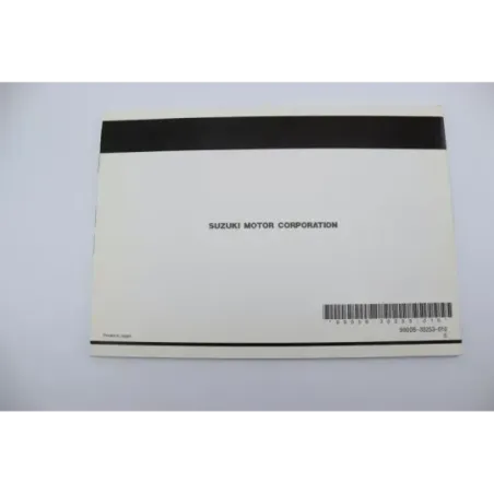 Manuel d'utilisation SUZUKI GSXF 650 2008 - 2009