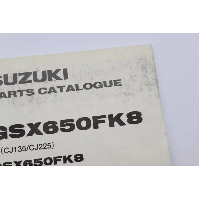 Manuel d'utilisation SUZUKI GSXF 650 2007 - 2010