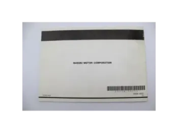 Manuel d'utilisation SUZUKI GSXF 650 2007 - 2010