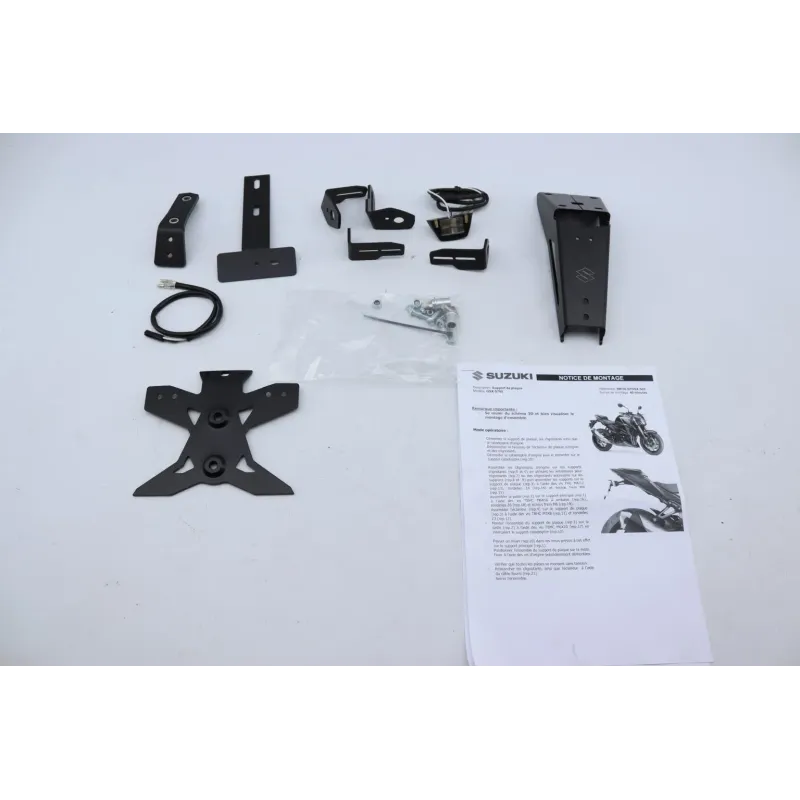 Support de plaque et eclairage SUZUKI GSXS 750 2017 - 2021