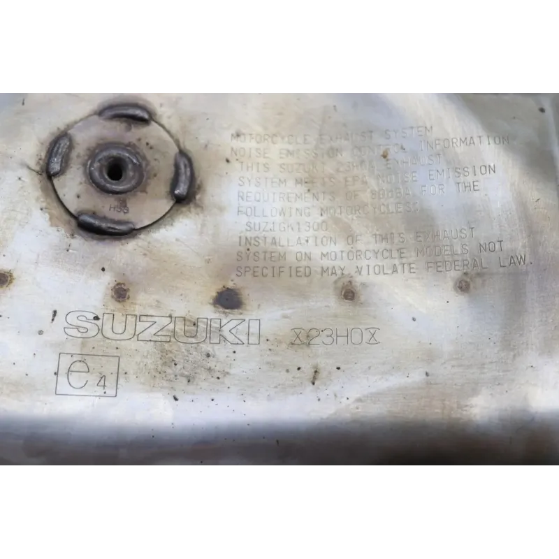 Silencieux (echappement) SUZUKI GSX 1300 BKING 2007 - 2011