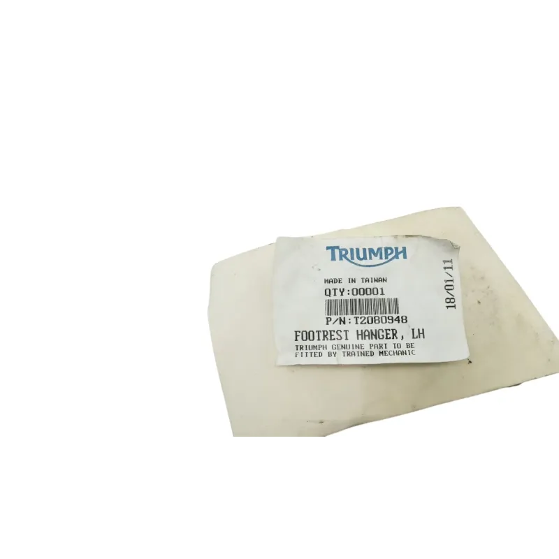 Platine arriere gauche TRIUMPH SPEED TRIPLE 1050 2005 - 2010