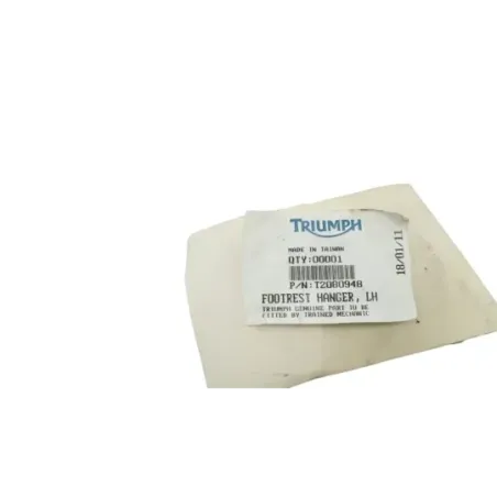 Platine arriere gauche TRIUMPH SPEED TRIPLE 1050 2005 - 2010