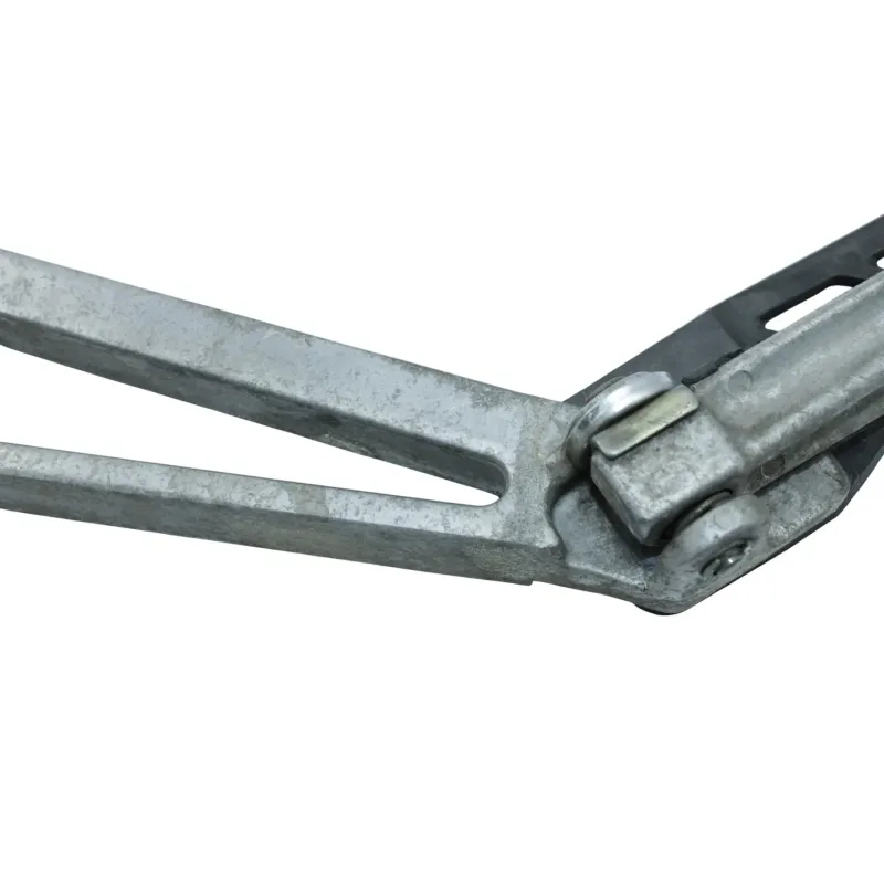Platine arriere gauche KAWASAKI KLR 600 1984 - 1987