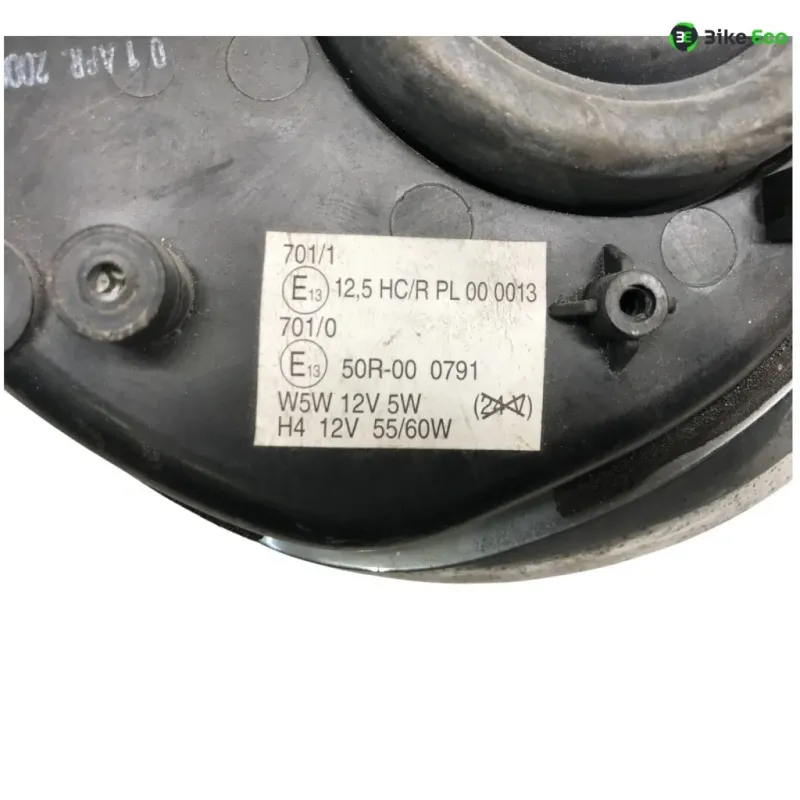 Optique (feux)(phare) PIAGGIO BEVERLY 125 2007-2010 TOURER EURO3