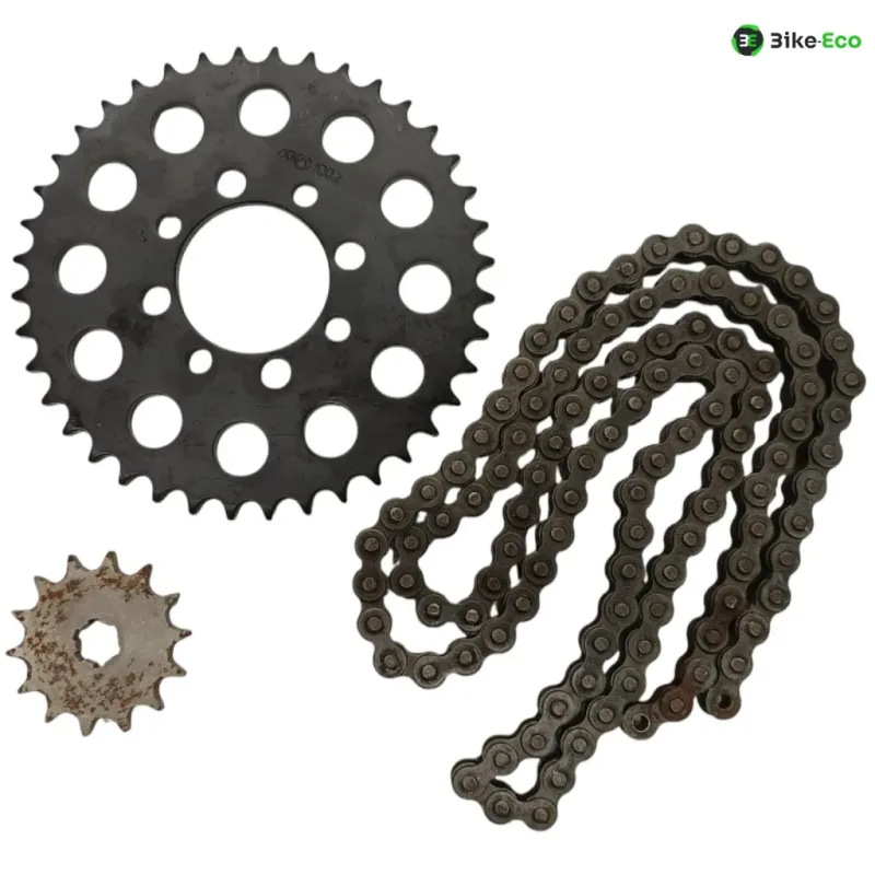Kit chaine SUZUKI RG 80 1980-1983
