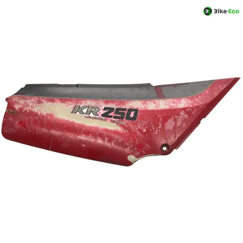 Cache carenage sous selle droit KAWASAKI KR 250 1984-1986